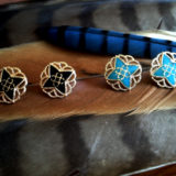 Floating Star Stud Earrings