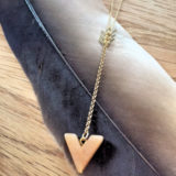 Straight as an Arrow Necklace