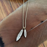 The Rustic Feather Necklace - Image 3