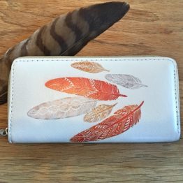 Aztec Feather Wallet