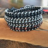 Red Tiger's Eye Mixed Triple Wrap