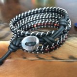 Red Tiger's Eye Mixed Triple Wrap - Image 2