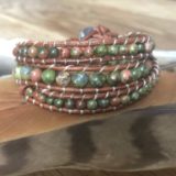 Unakite Mix Triple Wrap - Image 2