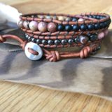 Rhodonite Mix Triple Wrap - Image 4