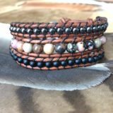 Rhodonite Mix Triple Wrap - Image 2