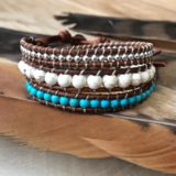 Howlite Mix Triple Wrap - Image 3