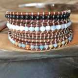 Amazonite Mix Quad Wrap