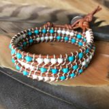 Turquoise Mix Triple Wrap - Image 2