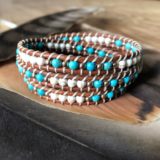 Turquoise Mix Triple Wrap - Image 3