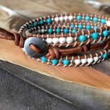 Turquoise Mix Triple Wrap - Image 4